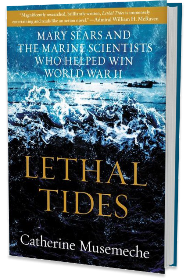 Front view of Lethal Tides book